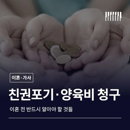 친권포기 효력과 양육비 청구, 이혼 전 반드시 알아야 할 것들
