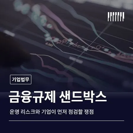 금융규제 샌드박스 운영 리스크 기업이 먼저 점검할 쟁점