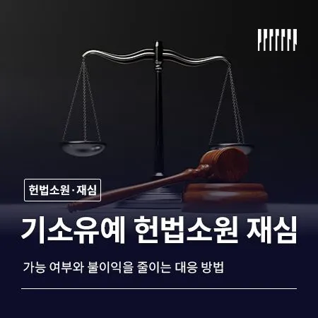 기소유예 헌법소원 재심 가능할까 불이익 줄이기 위한 대응 방법